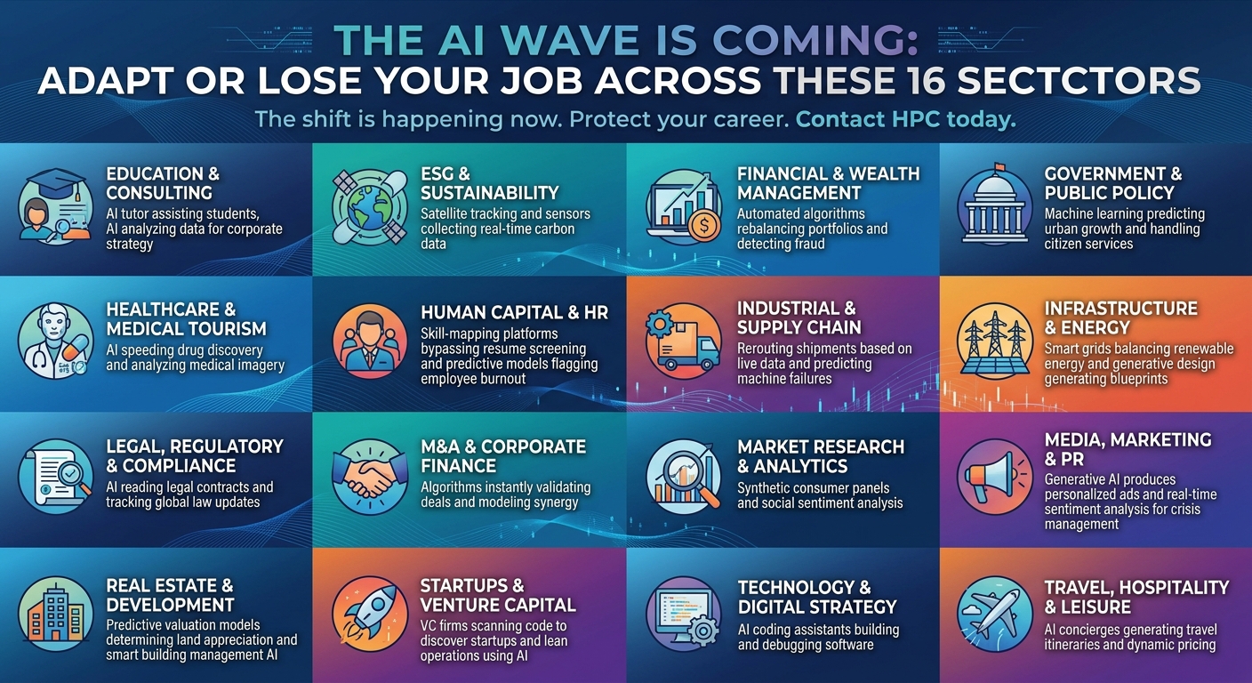 The AI Wave is Coming Cyprus: Adapt or Lose Your Job Across These 16 Sectors